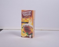 Чай Золотая чаша Черный с лимоном 20пак с.ярл Индия