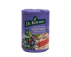 Хлебцы Dr.Korner Злаковый Черничный 100гр Смоленская обл